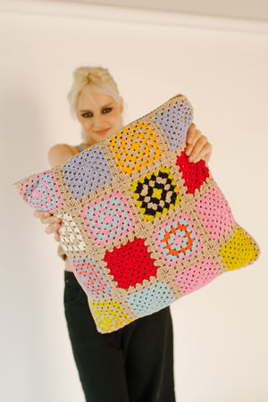 Pillow Case in Patchwork