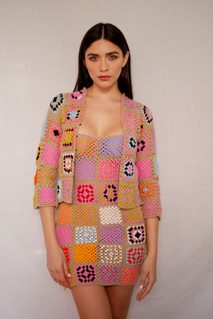The Cuba Libre Dress in Patchwork