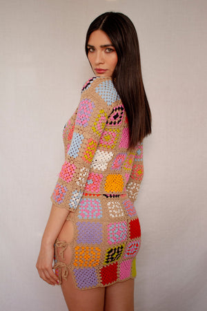 The Cuba Libre Dress in Patchwork - XS, S